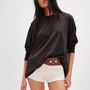 Free people Nina long sleeve (black)